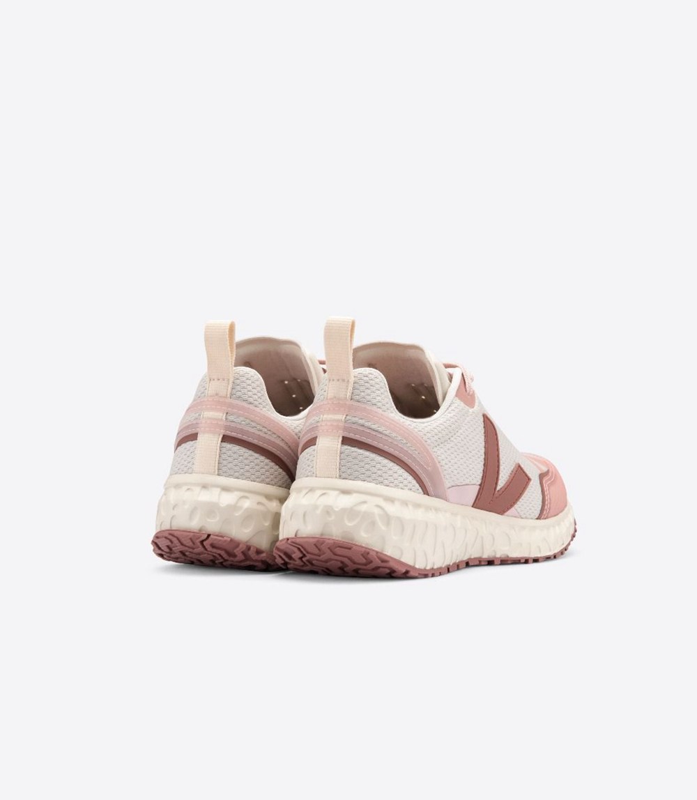 Veja Sneakers Dam - Condor Mesh - Beige/Rosa - 618590-YUE